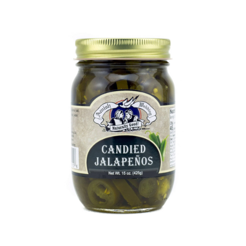 Amish Wedding Candied Jalapenos, 15 oz