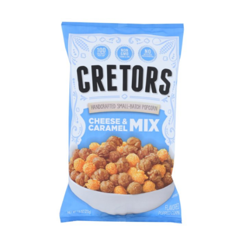 Cretors Cheese & Caramel Popcorn, 7.5 oz