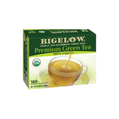 Bigelow Organic Premium Green Tea, 160 ct. - BUSINESS ONLY