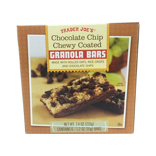 Chocolate Chip Chewy Coated & Drizzle Granola Bars 7.4oz