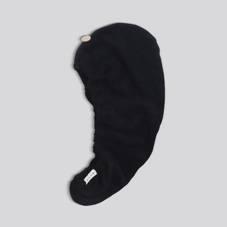 Quick Dry Hair Towel - black