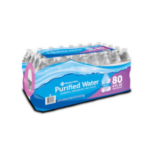 Member's Mark Purified Water, 8 oz, 80 pack - BUSINESS ONLY