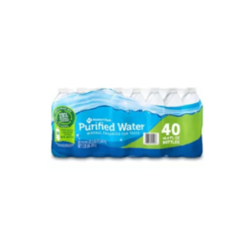 Member's Mark Purified Water, 16.9 fl. oz., 40 pack - BUSINESS ONLY