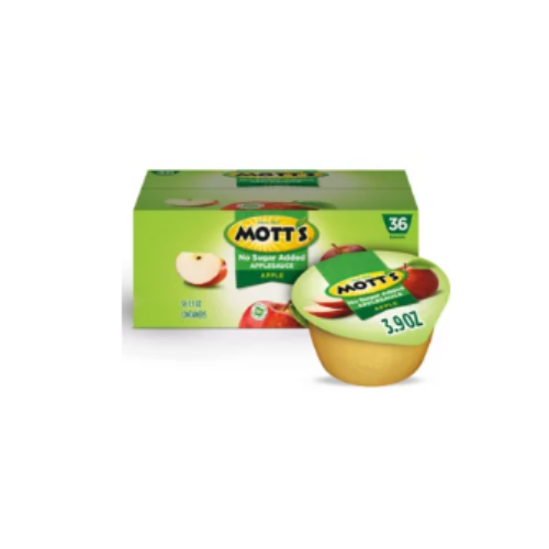 Mott's Natural Applesauce - 3.9oz., 36 ct. - BUSINESS ONLY