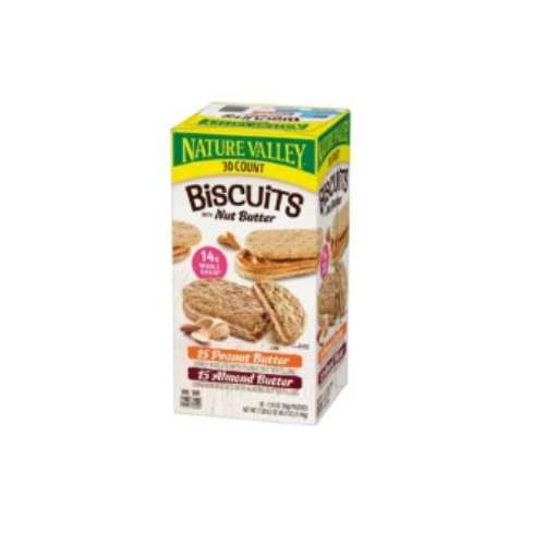 Nature Valley Biscuit Sandwich, Variety Pack, 30 ct. - BUSINESS ONLY