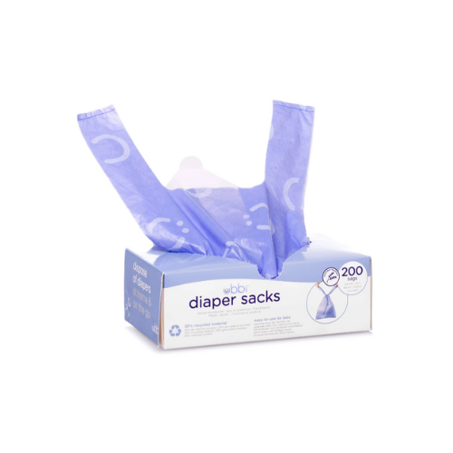 Ubbi Disposable Diaper Sacks, Lavendar scented - 200ct