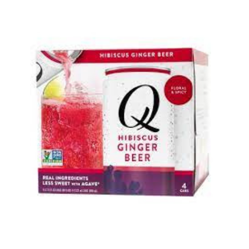 Q Ginger Beer - Hibiscus - 4pk