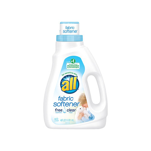 All Fabric Softener Free & Clear 40 oz.