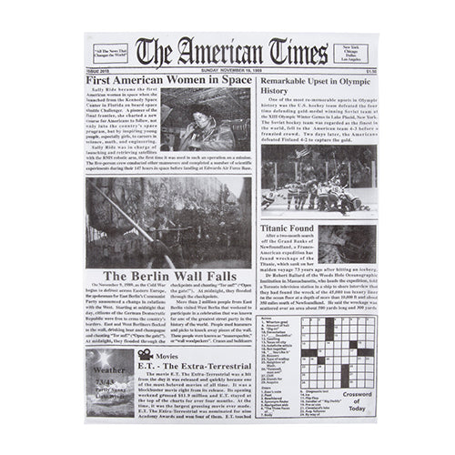 American Times Wax Paper - 25 sheets