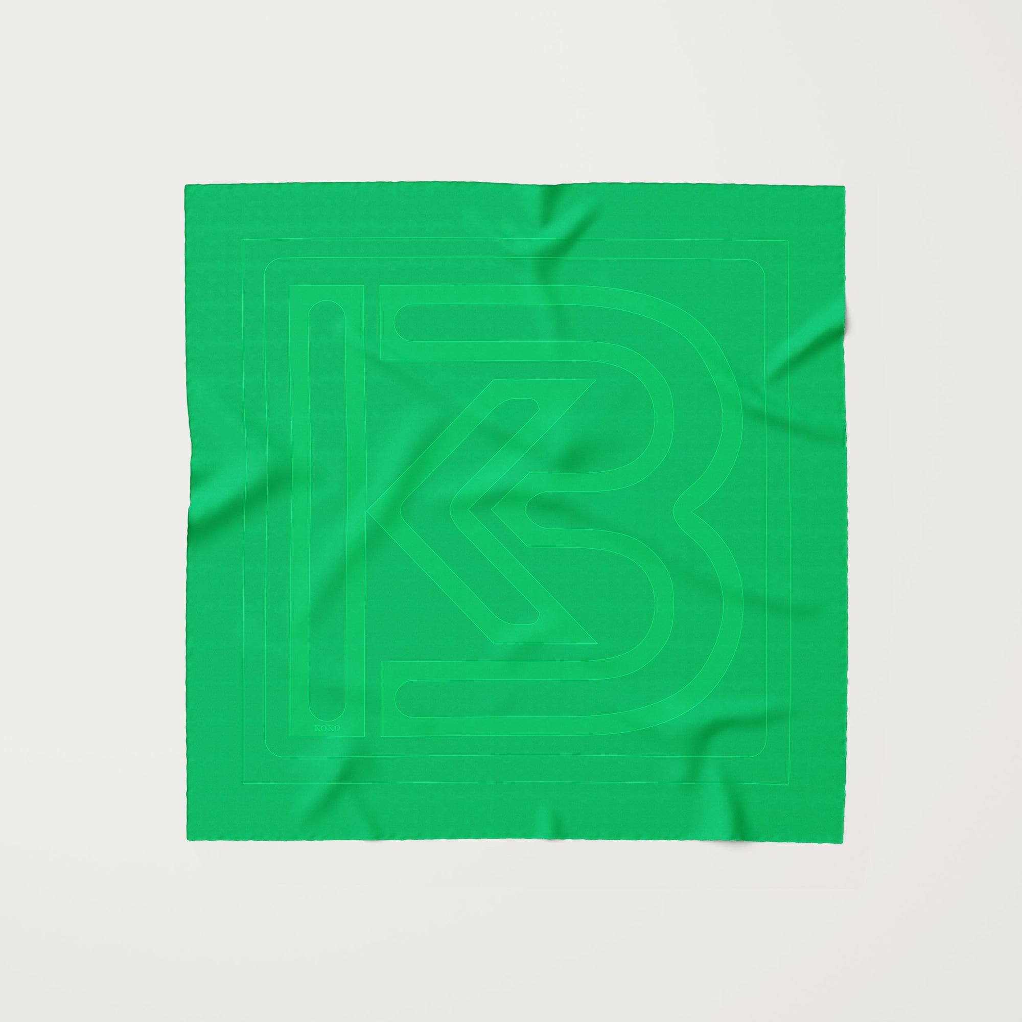 KOKO, 90cm Silk Scarf, Basico Mint