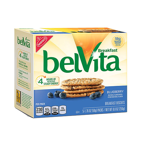 Belvita Breakfast Biscuits - Blueberry, 5 ct.