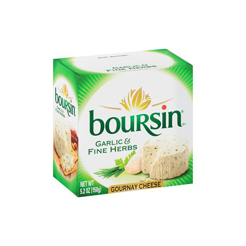 Boursin Garlic & Herbs Gournay Cheese 5.2 oz