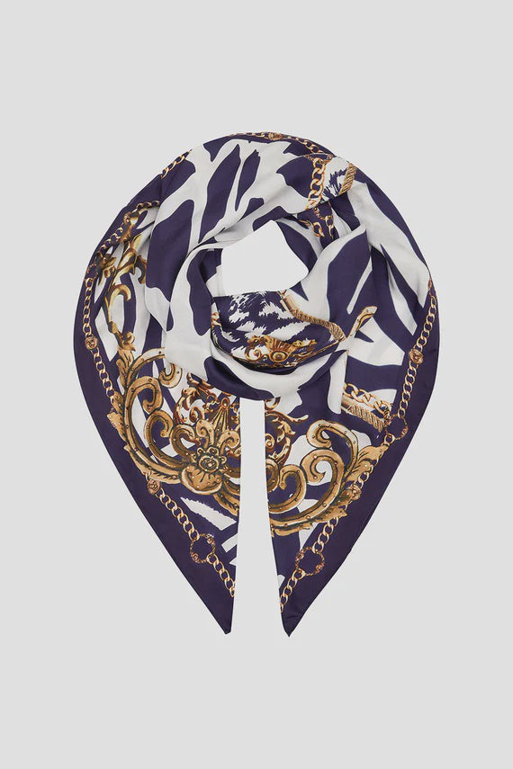 Camilla, LARGE SQUARE SCARF WHERES YOUR HEAD AT O/S