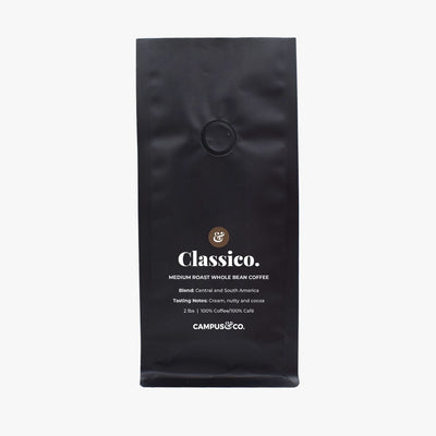 Campus&Co. Classico Medium Roast Coffee Beans, 2 lb