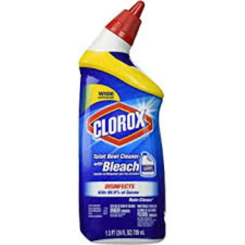 Clorox Toilet Bowl Cleaner with Bleach Rain Clean 24 oz