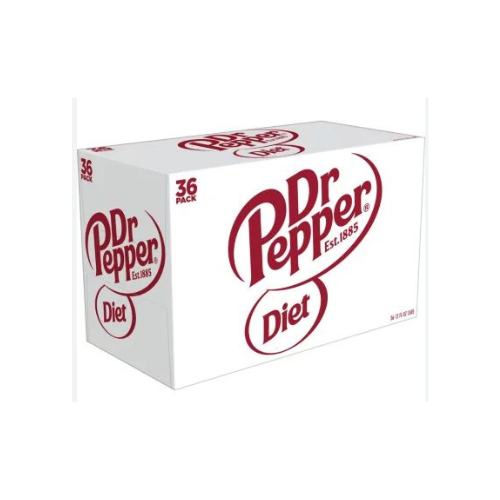 Diet Dr Pepper 12 fl oz., 36 pk. - BUSINESS ONLY