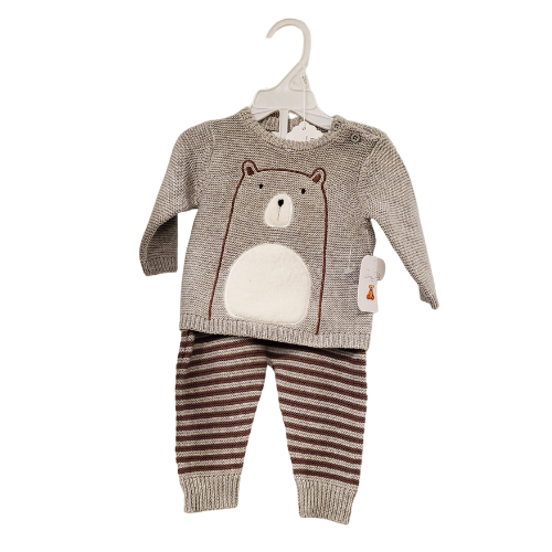 René Rofé Baby, Gray Knit Set