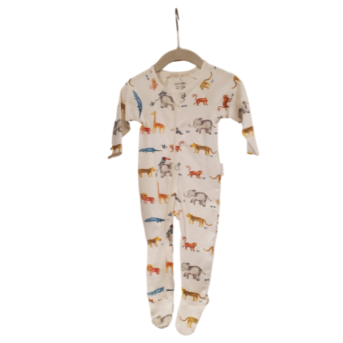 purebaby Jungle Parade Sleeper, 3-6 months