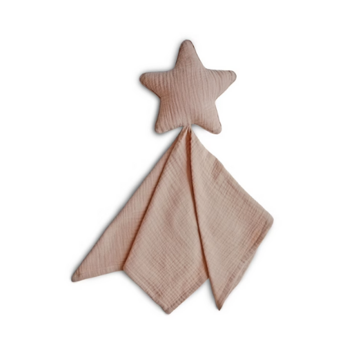 mushie Lovey Star Blanket, Natural