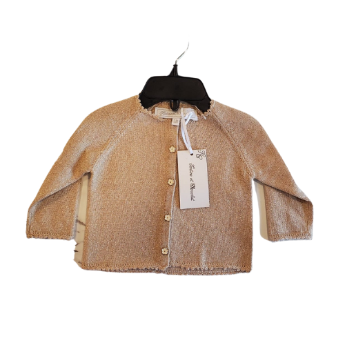 Tartine et Chocolat, Gold Cardigan, 3m