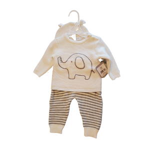 René Rofé Baby, White Knit Set