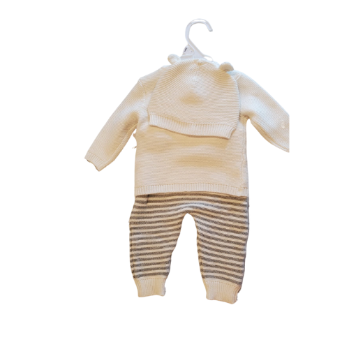 René Rofé Baby, White Knit Set