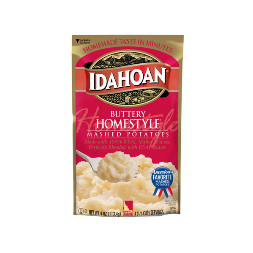 Idahoan Buttery Homestyle Mashed Potatoes, 4 oz.