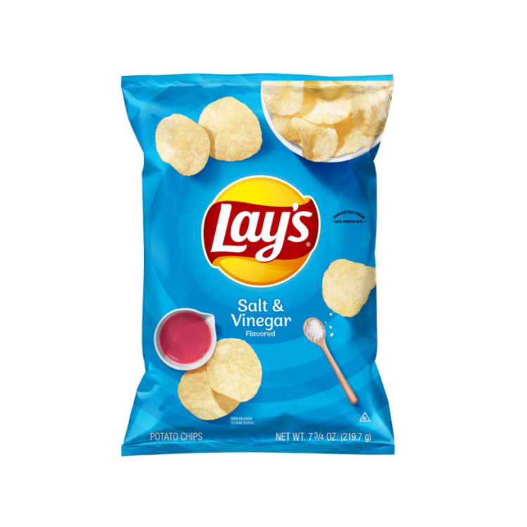 Lay's Salt & Vinegar Chips 7.75oz.