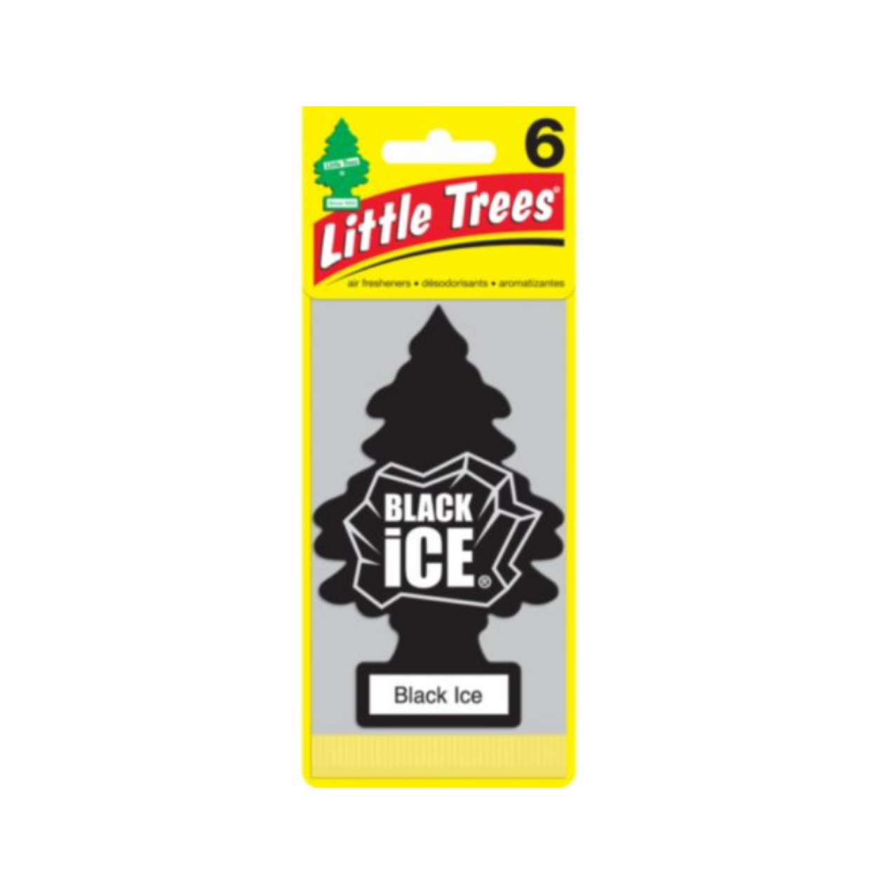 Little Trees Black Ice Air Freshener