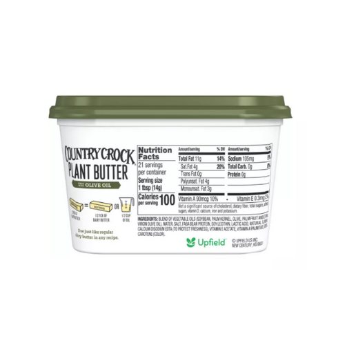 Country Crock Plant Butter Made with Olive Oil - 10.5 OZ