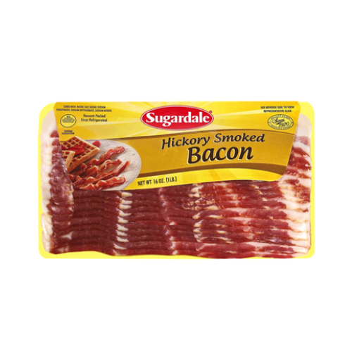 Sugardale Hickory Smoked Bacon 16 oz.