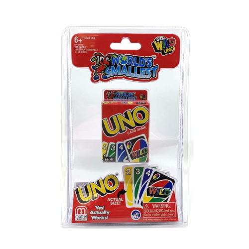 World's Smallest UNO Card Game