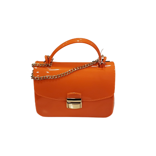 Jelly Purse - Orange, Plain