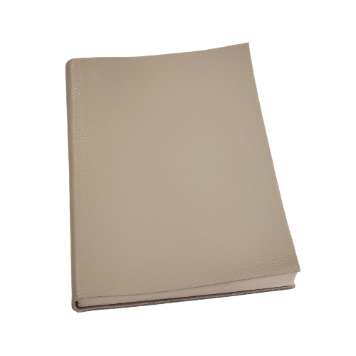 Italian Leather Notebook - Beige