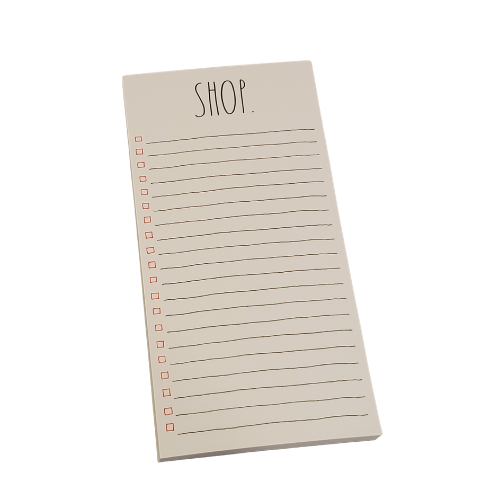 Rae Dunn 'Shop' Note Pad