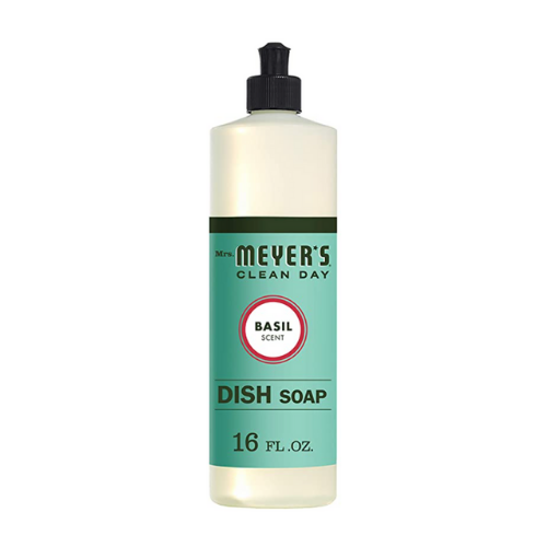 Mrs. Meyer's Dish Soap, Basil - 16oz