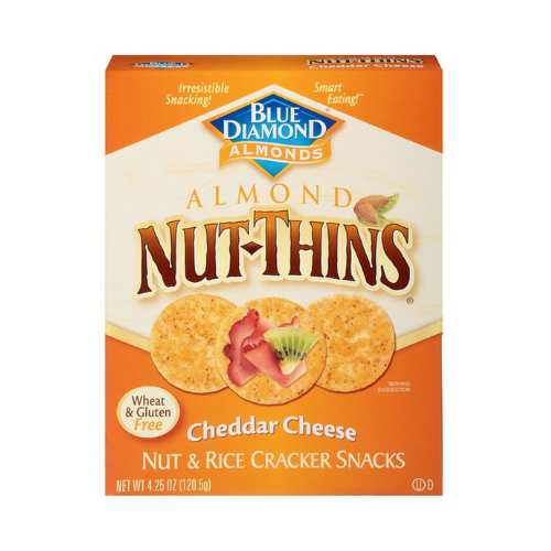 Blue Diamond Almond Nut-Thins - Cheddar Cheese - 4.25oz