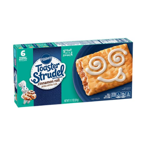 Pillsbury Toaster Strudel Pastries Cinnamon Roll 6 ct 11.7 oz