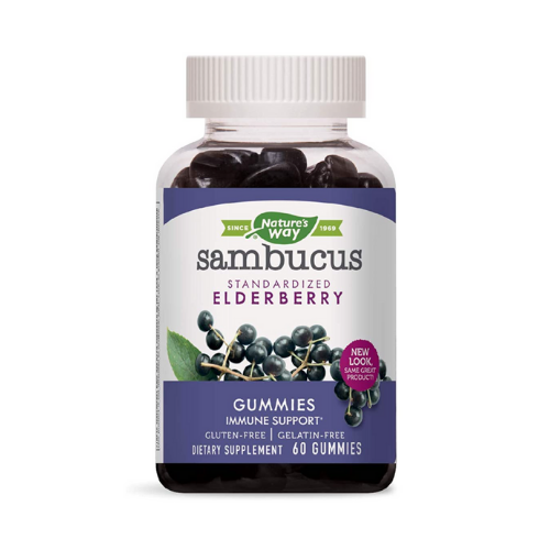 Nature's Way Sambucus Standardized Elderberry Gummies 120 ct.