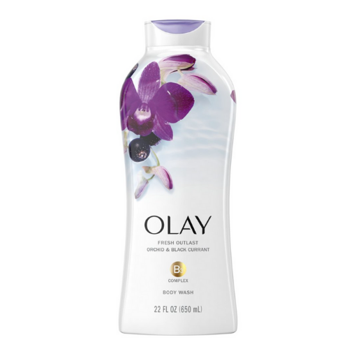 Olay Body Wash - orchid & black currant 22 oz