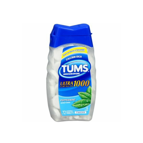 *Tums Ultra Strength 1000mg Chewable Tablets - Peppermint - 72ct.