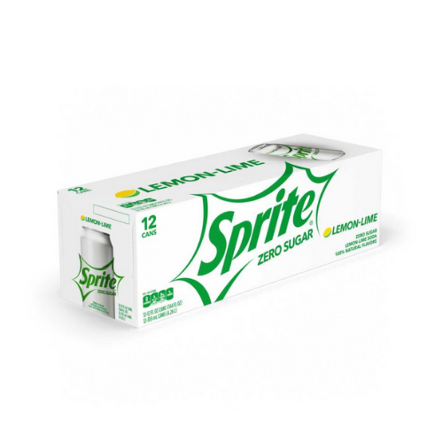 Sprite Zero - 12 pack