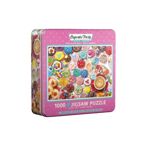 Eurographics 1000pc Puzzle in a Tin - Cupcake Party