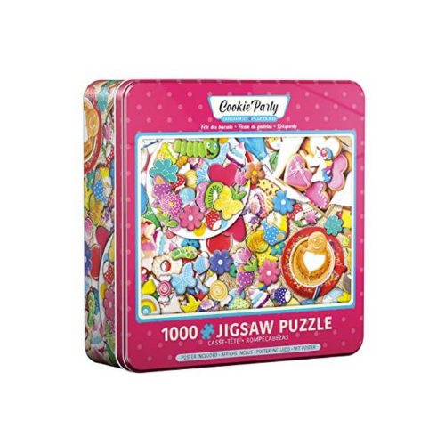 Eurographics 1000pc Puzzle in a Tin - Cookie Party