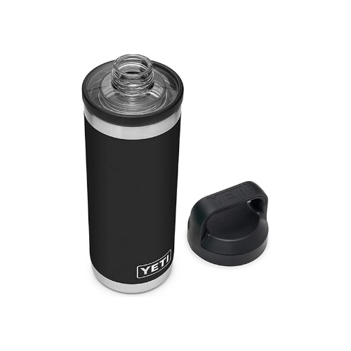 YETI Rambler 18oz SS Bottle w/Chug Cap - Black