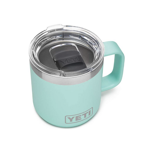 YETI Rambler 10oz SS Stackable Mug w/Handle & MagSlider Lid - Seafoam