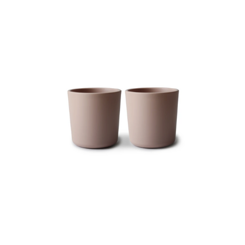 Mushie Dinnerware Cup - Blush - Set of 2