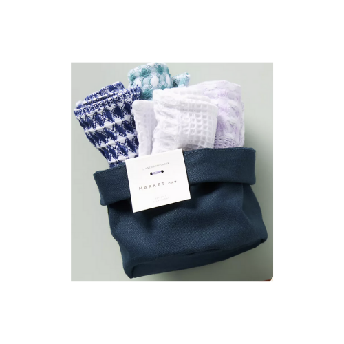 Market Dish Cloths 4pk - Blues