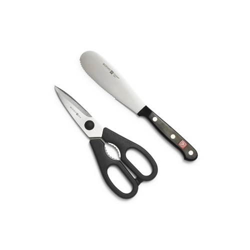 Wusthof Scissors & Spreader Knife Set