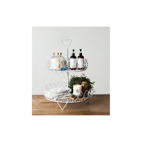 Magnolia XL 2-Tiered Basket